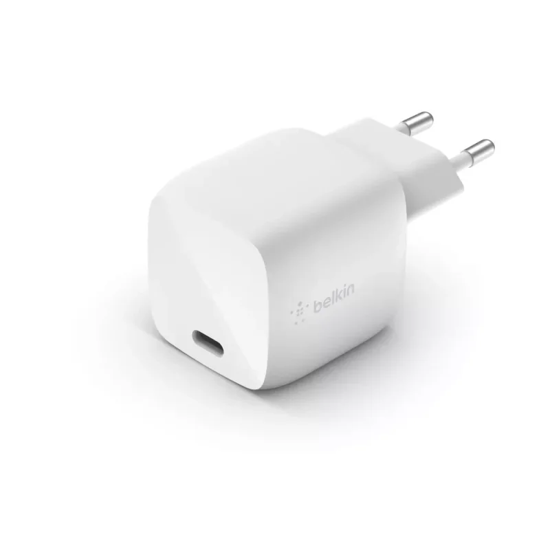 شارژر تایپ سی 30 وات بلکین مدل Belkin BoostCharge USB-C PD GaN 30W