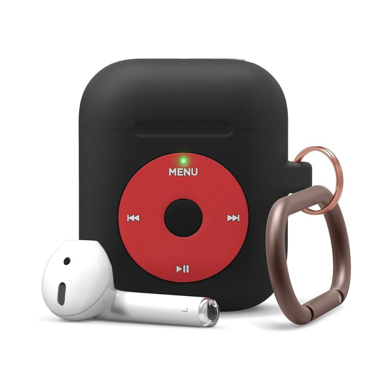 کاور سیلیکونی ایرپاد الاگو مدل AW6 Hang مناسب ایرپاد 2 و 1 اپل AirPods 1/2