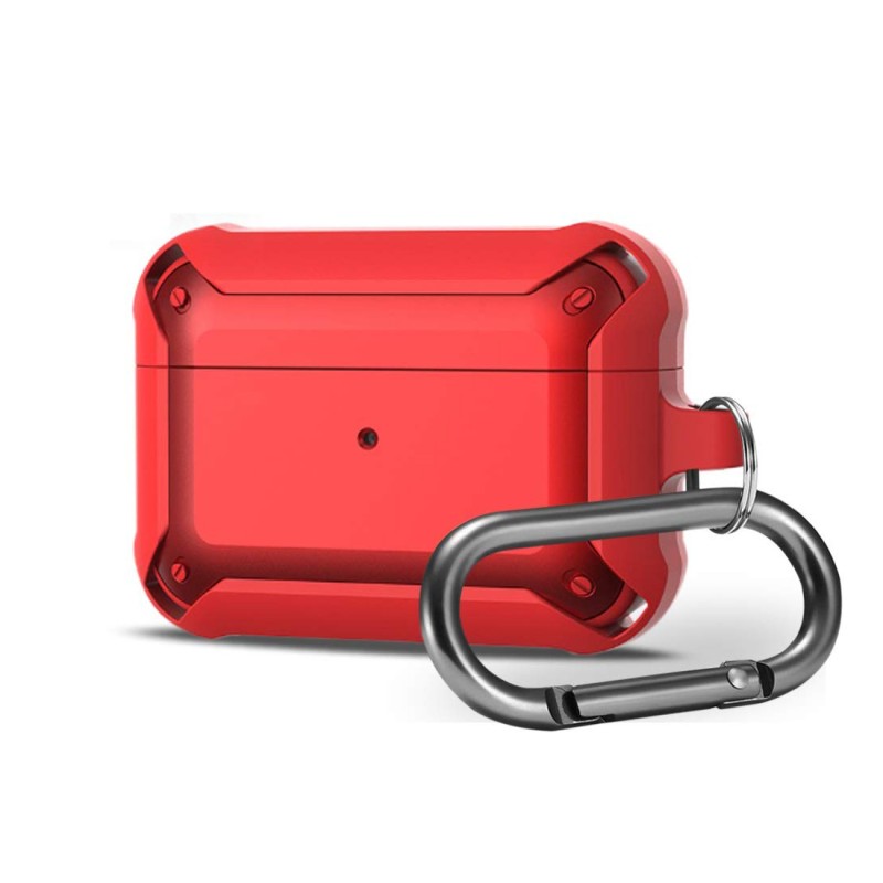 کاور ضد ضربه ایرپاد Eggshell مدل RED Armor مناسب ایرپاد پرو اپل AirPods Pro