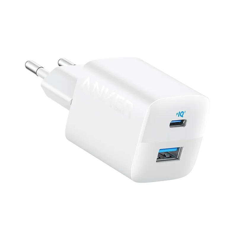 شارژر 33 وات تایپ‌ سی و یو اس بی انکر مدل Anker 323 Charger 33W USB-C+USB-A A2331