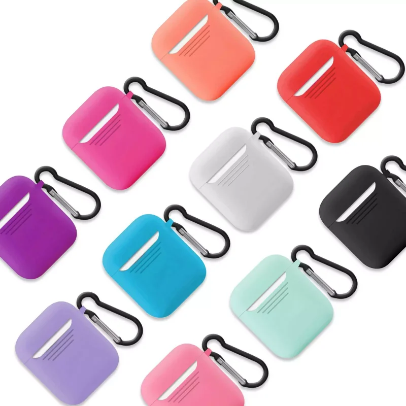 کاور سیلیکونی ایرپاد مدل Protection Case مناسب ایرپاد 1 و 2 اپل AirPods 1/2