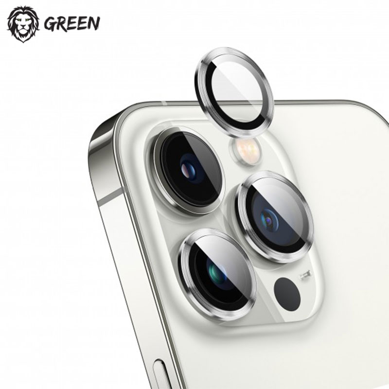 محافظ لنز دوربین رینگی گرین لاین آیفون 13 و 13 مینی Green Lion Iron Camera Lens iPhone 13/ 13 Mini