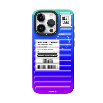 کاور سکرت کالر یانگ کیت مدل Blue Secret Color مناسب آیفون 16 پرومکس اپل iPhone 16 Pro Max