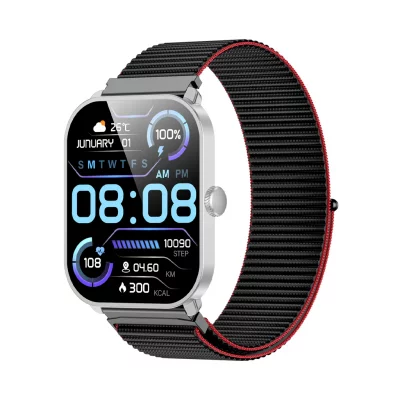 ساعت هوشمند جی اس 2 اس ای گلوریمی مدل Glorimi GS2 SE + بند اضافه پارچه ای و گلس