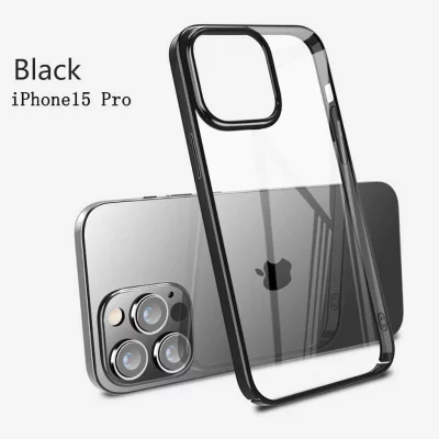 کاور شفاف دور رنگ پشت طلق ایکسلول مدل X-LEVEL DAWN مناسب آیفون 15 پرو اپل iPhone 15 Pro