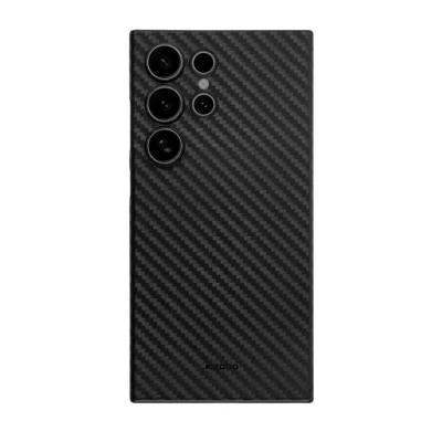 کاور نازک طرح فیبر کربن کی‌ زد دوو مدل KZDOO Air Carbon مناسب اس 24 اولترا S24 Ultra سامسونگ