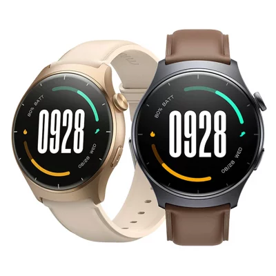 ساعت هوشمند لایت 3 میبرو شیائومی مدل Mibro Lite 3 گلوبال با بند چرم