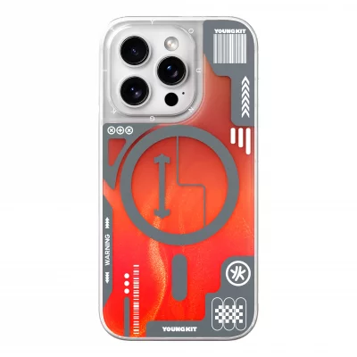 کاور مگ سیف یانگ کیت Galactic Orange Quicksand آیفون 16 پرومکس اپل iPhone 16 Pro Max