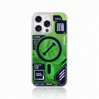 کاور مگ سیف یانگ کیت Galactic Green Quicksand آیفون 16 پرومکس اپل iPhone 16 Pro Max