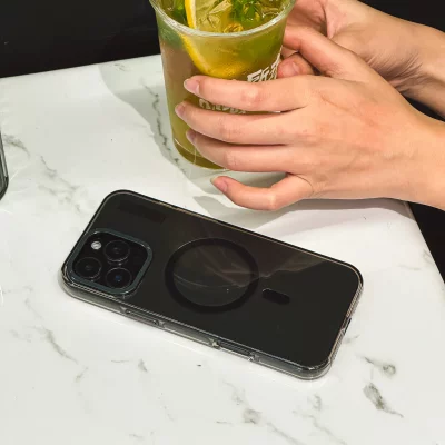 کاور مگ سیف دودی یانگ کیت مدل Crystal Shield مناسب آیفون 16 پرومکس اپل iPhone 16 Pro Max