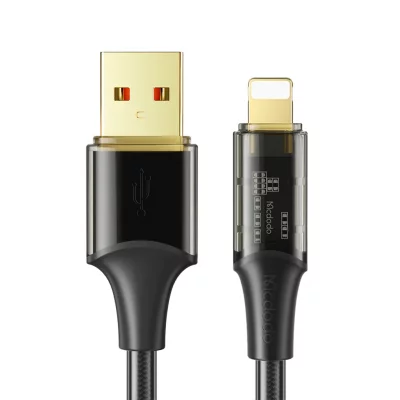 کابل یو اس بی به لایتنینگ آیفون 3 آمپر مک دودو گارانتی متین مدل Mcdodo Lightning 3A CA-208 طول 1.2 متر