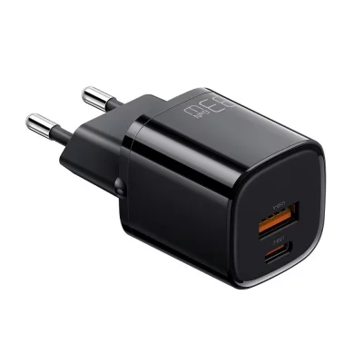 آداپتور شارژر 2 پورت 33 وات PD مک دودو گارانتی متین Mcdodo 33W GaN PD Dual Output CH-015