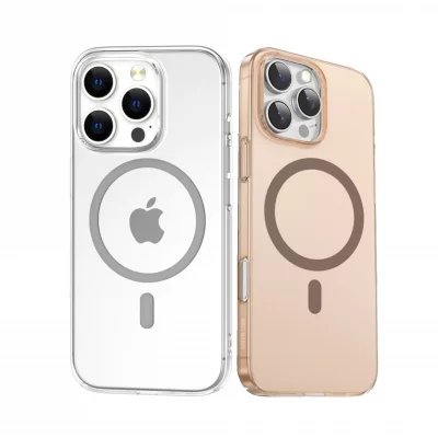 کاور شفاف مگ سیف آیفون 16 پرو مکس گرین لاین مدل MagSafe Delgado PC iPhone 16 Pro Max