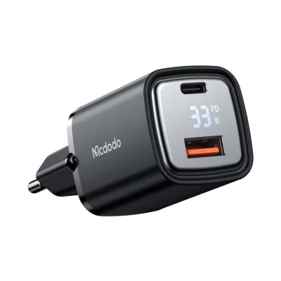 آداپتور شارژر 2 پورت 33 وات با نمایشگر مک دودو Mcdodo 33W CH-170