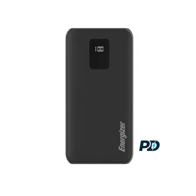 پاور بانک تایپ سی و USB-A سه خروجی 22.5 وات انرجایزر مدل UE10020PQ ظرفیت 10000 میلی آمپر