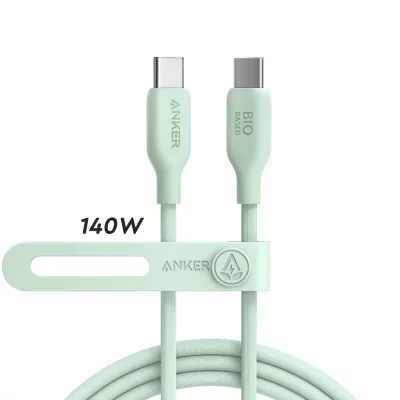 کابل دو سر تایپ سی 140 وات انکر مدل Anker 544 Bio-Based A80F2 طول 1.8 متر