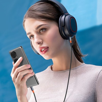 کابل تبدیل تایپ سی به AUX هدفون مک دودو مدل Mcdodo Type-C to AUX CA-0820 طول 1.2 متر