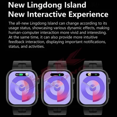 ساعت هوشمند (اسمارت واچ) HK9 Mini نسخهChatGPT طرح اپل واچ سری 9