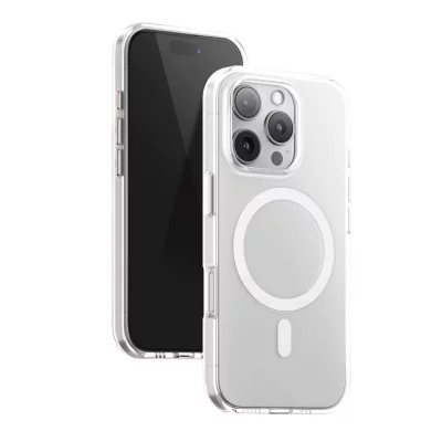 کاور شفاف مگ سیف آیفون 16 پرو مکس بلوئو BLUEO Crystal Pro MagSafe iPhone 16 Pro Max