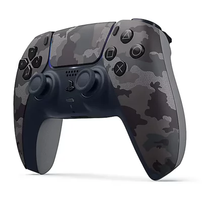 دسته پلی استیشن 5 سونی ارتشی طوسی مدل Sony PlayStation PS5 DualSense Gray Camouflage