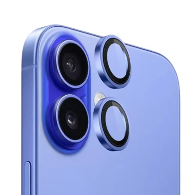 محافظ لنز دوربین رینگی آیفون 16 و 16 پلاس بلوئو BLUEO Metal Frame iPhone 16/16 Plus