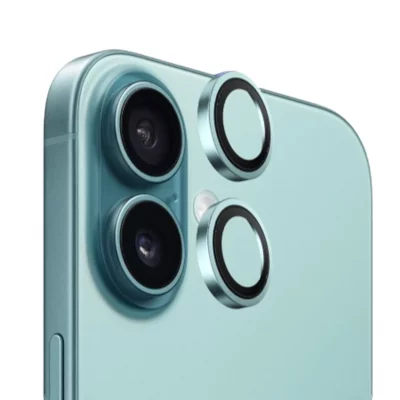محافظ لنز دوربین رینگی آیفون 16 و 16 پلاس بلوئو BLUEO Metal Frame iPhone 16/16 Plus