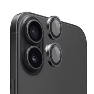 محافظ لنز دوربین رینگی آیفون 16 و 16 پلاس بلوئو BLUEO Metal Frame iPhone 16/16 Plus