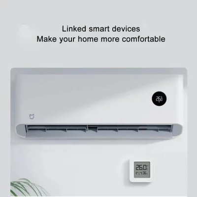 دماسنج و رطوبت سنج محیط میجیا شیائومی Mi Temperature And Humidity Monitor 2 LYWSD03MMC