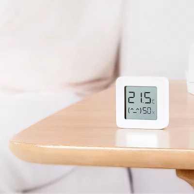 دما سنج و رطوبت سنج هوشمند میجیا شیائومی Mi Temperature And Humidity Monitor 2 LYWSD03MMC