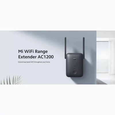 تقویت کننده وای فای وایرلس دو آنتن AC1200 شیائومی Xiaomi Wi-Fi Range Extender RA75