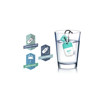 خرید فلش مموری سیلیکون پاور مدل Silicon Power Jewel J07 ظرفیت 64 گیگابایت