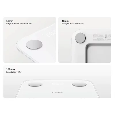 ترازو دیجیتال هوشمند S400 شیائومی Xiaomi Body Composition Scale MJTZC01YM