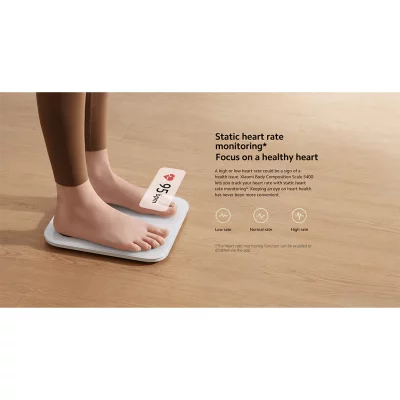 ترازو دیجیتال هوشمند S400 شیائومی Xiaomi Body Composition Scale MJTZC01YM