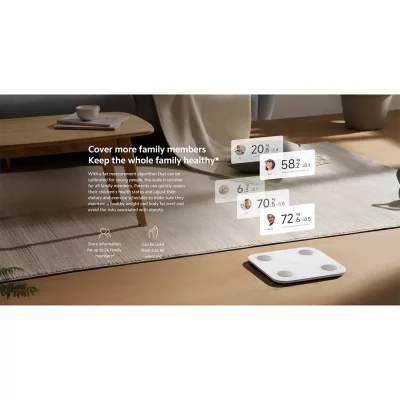 ترازو دیجیتال هوشمند S400 شیائومی Xiaomi Body Composition Scale MJTZC01YM