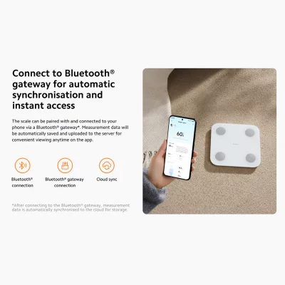 ترازو دیجیتال هوشمند S400 شیائومی Xiaomi Body Composition Scale MJTZC01YM