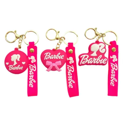 جاسوییچی جاکلیدی سلیکونی فانتزی مدل باربی