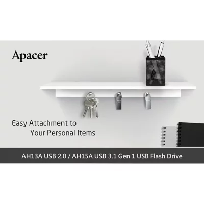 فلش مموری اپیسر مدل Apacer AH13A USB 2.0 ظرفیت 32 گیگابایت