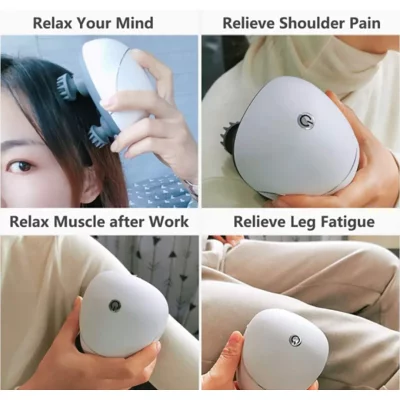 ماساژور شارژی پوست سر گرین لاین Mini Scalp Massager