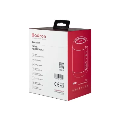 اسپیکر بلوتوثی قابل حمل هادرون Hadron Portable Bluetooth Speaker BTS107