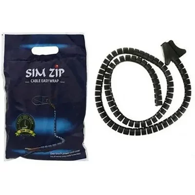 سیم جمع کن و نظم دهنده کابل تلویزیون سیم زیپ 2 متری قطر 22 میل