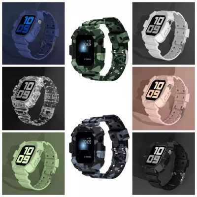 بند اپل واچ و گارد محافظ بدنه طرح جی شاک G-Shock