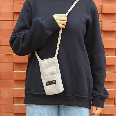 کیف دوشی زنانه موبایل دست دوز برند مایامو مدل MXS16