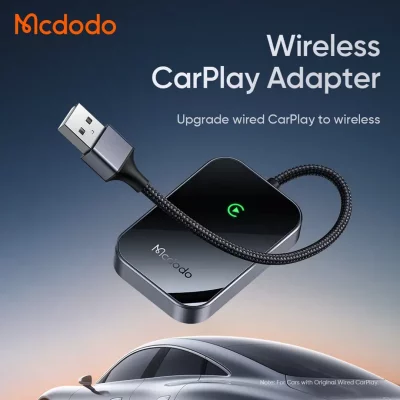 مبدل کارپلی وایرلس خودرو مک دودو مدل Mcdodo Wireless CarPlay Adapter CA-721