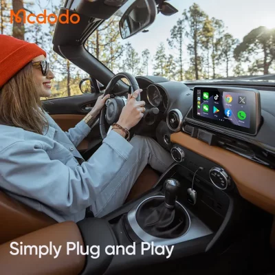 مبدل اپل کارپلی وایرلس ماشین مک دودو مدل Mcdodo Wireless CarPlay Adapter CA-721