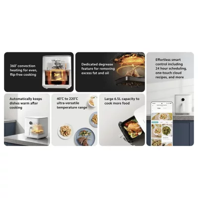 سرخ کن بدون روغن ( هواپز ) هوشمند شیائومی Xiaomi Smart Air Fryer 6.5L MAF10