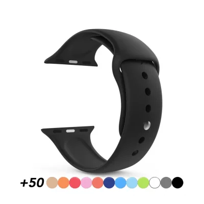 بند اپل واچ سیلیکونی مدل Sport Band - تمامی سایزها - رنگ بندی