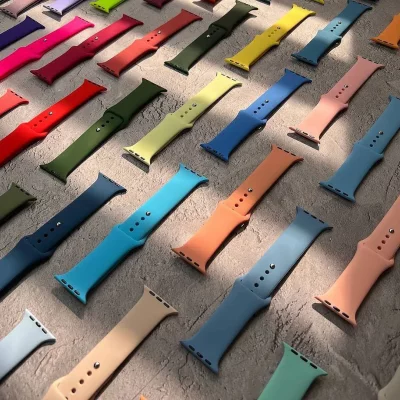 بند اپل واچ سیلیکونی مدل Sport Band - تمامی سایزها - رنگ بندی