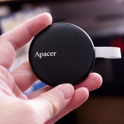 هارد اس اس دی اکسترنال 1 ترابایت مگ سیف مگنتی اپیسر Apacer SSD 1TB AS725