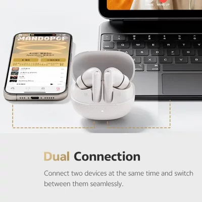 هندزفری بلوتوثی کیو سی وای مدل QCY Buds ANC T15