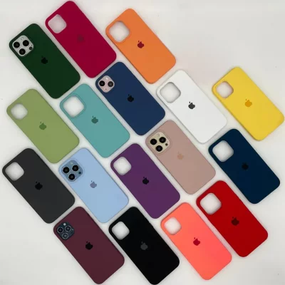 قاب سیلیکونی آیفون مدل Silicone آیفون سری 13 اپل - رنگ بندی